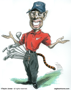 TIGER WOODS -  by Taylor Jones