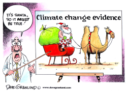 CLIMATE CHANGE EVIDENCE by Dave Granlund
