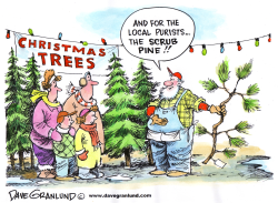 CHRISTMAS TREE SELECTIONS by Dave Granlund