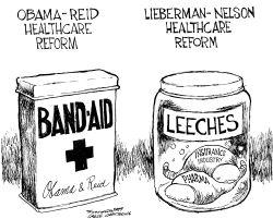 DIFFERENCES ON HEALTH CARE REFORM by Bill Schorr