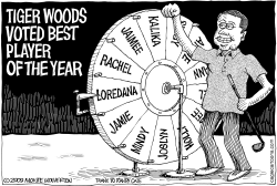 WOODS PLAYER OF THE YEAR by Monte Wolverton