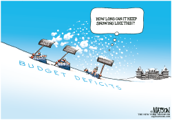 LOCAL NY-NEW YORK DEFICITS BLIZZARD- by R.J. Matson
