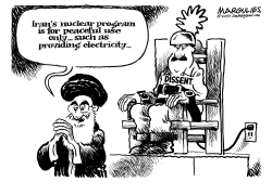 IRANS NUCLEAR PROGRAM by Jimmy Margulies