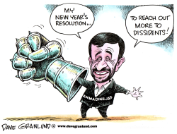 IRAN DISSIDENTS by Dave Granlund