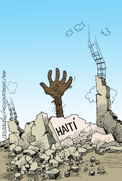 HAITI QUAKE by Arcadio Esquivel