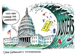 CONGRESS AND WAVE OF DISCONTENT by Dave Granlund