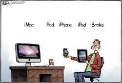 LIVING THE ILIFE  REPOSTED by Nate Beeler