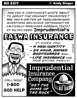 FATWA INSURANCE by Andy Singer