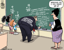 INCREASING CLASSROOM SIZE - BAD MATH  by Jeff Parker