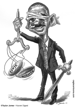 ERIC HOLDER JIGGLES JUSTICE by Taylor Jones