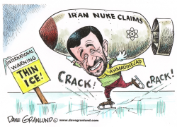 IRAN NUKE CLAIMS by Dave Granlund