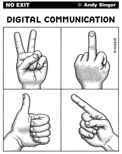DIGITAL COMMUNICATION by Andy Singer