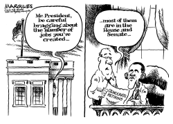 OBAMA CREATES JOBS by Jimmy Margulies