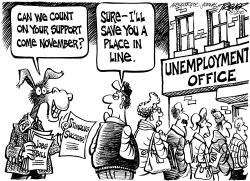 JOBS AT STAKE by John Trever