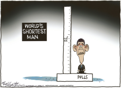 THE SHORTEST MAN IN THE WORLD  by Bob Englehart