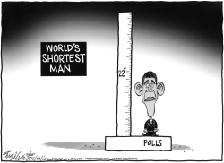 THE SHORTEST MAN IN THE WORLD by Bob Englehart