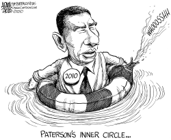 NY PATERSON INNER CIRCLE by Adam Zyglis
