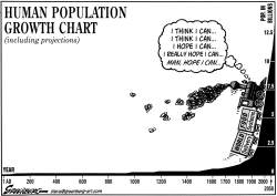POPULATION TRAIN BW by Steve Greenberg