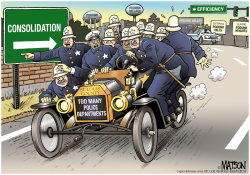 LOCAL MO - TOO MANY POLICE DEPARTMENTS by RJ Matson