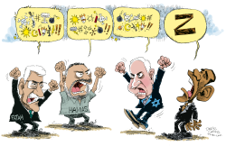 MIDDLE EAST DIALOGUE  by Daryl Cagle