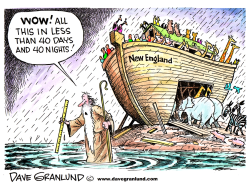 NEW ENGLAND FLOODING by Dave Granlund