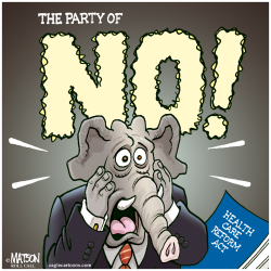 THE PARTY OF NO!- by R.J. Matson