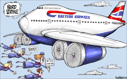 BRITISH AIRWAYS CABIN CREW STRIKE by Brian Adcock
