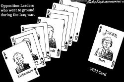 OPPOSITION LEADERS by Mike Keefe