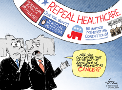 GOP HEALTH CARE LAWSUITS by Rob Tornoe