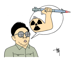 NORTH KOREAN NUCLEAR THREAT by Arend Van Dam
