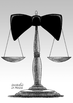 LUTO EN LA JUSTICIA by Arcadio Esquivel