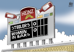 STEELERS TROUBLE,  by Randy Bish