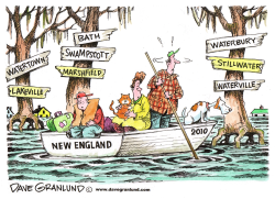 NEW ENGLAND RECORD FLOODING by Dave Granlund