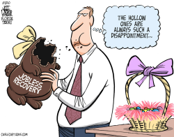 EASTER/HOLLOW JOBLESS RECOVERY  by Jeff Parker