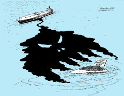 OIL POLLUTION by Petar Pismestrovic