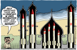  SADDAM HIDES WEAPONS by Monte Wolverton