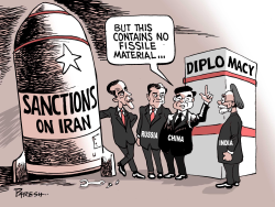 SANCTIONS & DIPLOMACY  by Paresh Nath