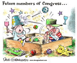 FUTURE MEMBERS OF CONGRESS by Dave Granlund