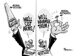 OBAMA AND SANCTIONS by Paresh Nath