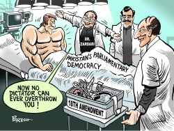 PAK DEMOCRACY by Paresh Nath
