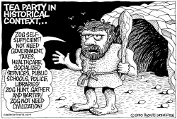 TEA PARTY IN HISTORICAL CONTEXT by Monte Wolverton
