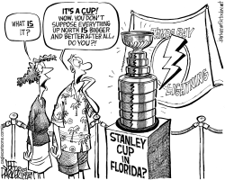 STANLEY CUP IN FLORIDA by Jeff Parker