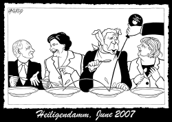 HEILIGENDAMM, JUNE 2007 by Rainer Hachfeld