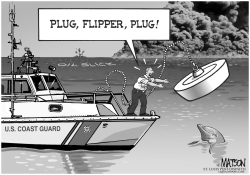 PLUG, FLIPPER, PLUG! by R.J. Matson