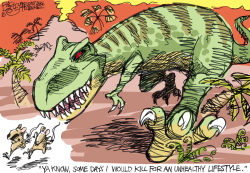 UNHEALTHY LIFESTYLE CHOICES by Pat Bagley