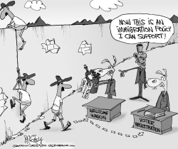 DEMS IMMIGRATION by Gary McCoy