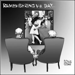 65TH ANNIVERSARY OF V-E DAY by Terry Mosher