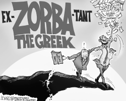 EX-ZORBA-TANT THE GREEK GRAYSCALE by John Cole