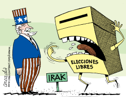 ELECCIONES EN IRAK by Arcadio Esquivel
