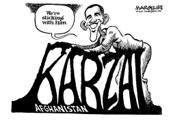 STICKING WITH KARZAI by Jimmy Margulies
